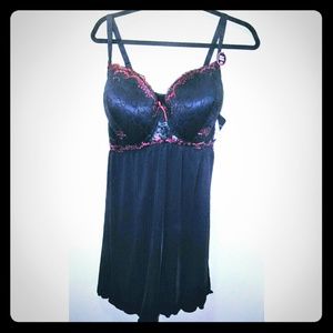 NWT Rene Rofe' Plus Size Lingerie Chemise set